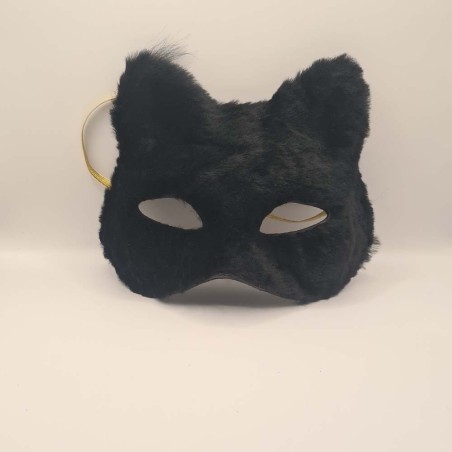Masque chat Noir