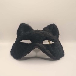 Masque chat Noir