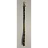 Laisse cuir Serpent Doré