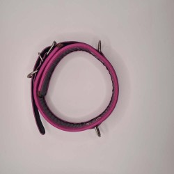 Collier bondage 62 cm Rose