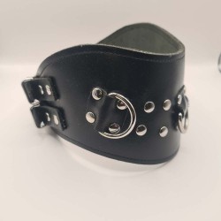 Collier minerve Noir 43cm