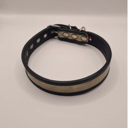 Collier Gris/vert 51cm