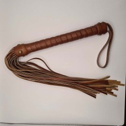 Martinet cuir brun   72cm