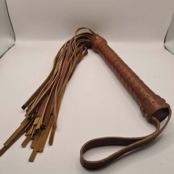 Martinet cuir brun   72cm