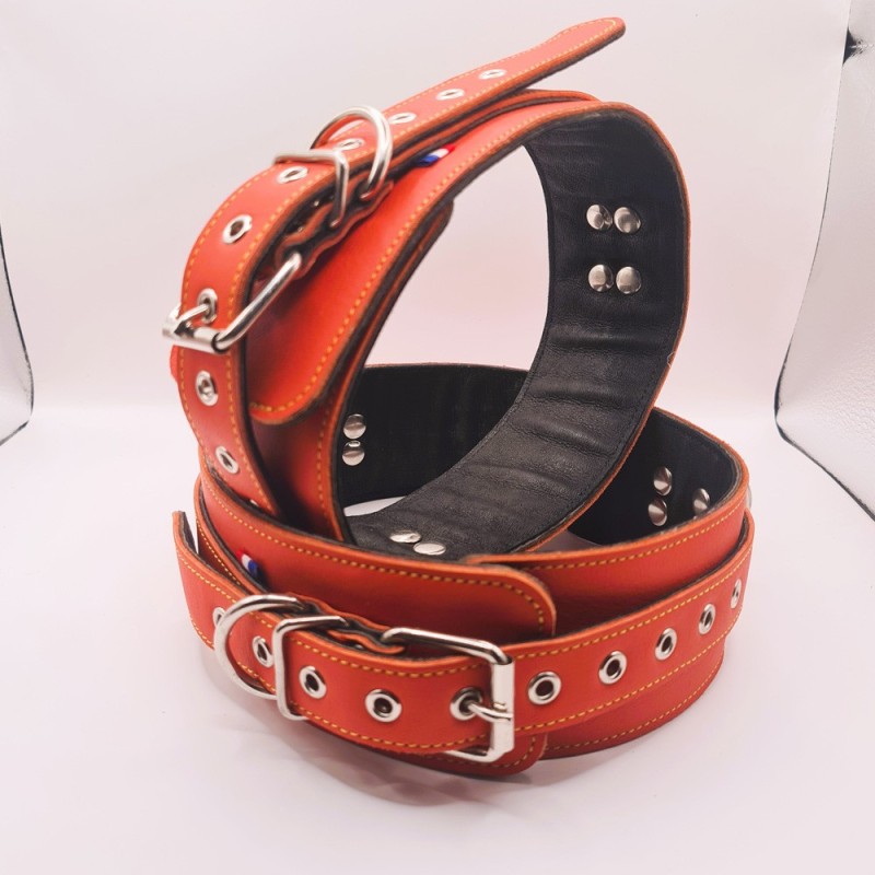 Menottes cuisses 75cm orange