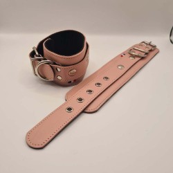 Menottes poignet 23.5cm rose