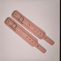 Menottes poignet 23.5cm rose