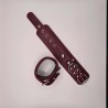 Menottes poignet 24cm bordeau