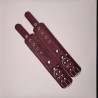 Menottes poignet 24cm bordeau