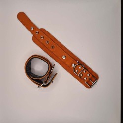 Menottes poignet 24cm orange