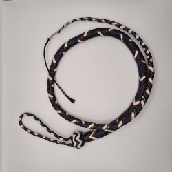 Fouet lesté cuir 5 couleurs 110cm