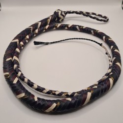 Fouet lesté cuir 5 couleurs 110cm